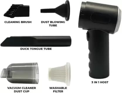 Handheld Mini Vacuum Cleaner – Portable Cordless Dust & Debris Cleaner