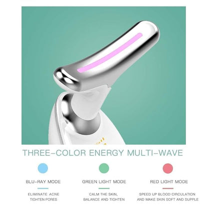 7-Mode Neck & Face Lifting Beauty Massager – Facial Tightening, Wrinkle Care & Skin Firming Device
