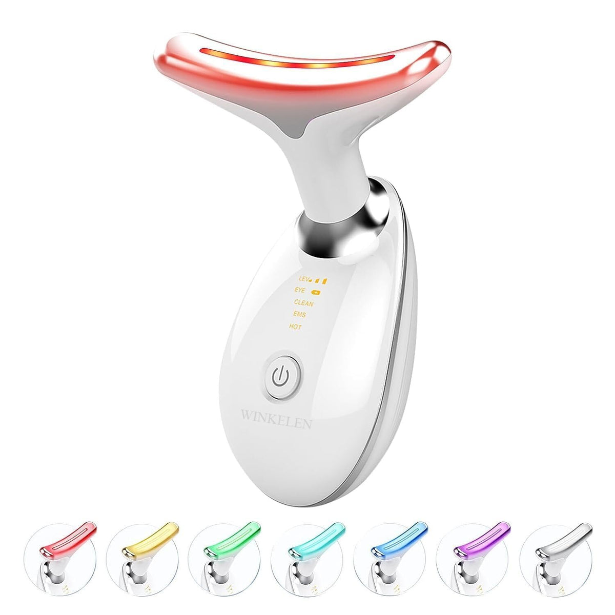 7-Mode Neck & Face Lifting Beauty Massager – Facial Tightening, Wrinkle Care & Skin Firming Device
