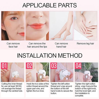 Electric Facial Threading Hair Remover