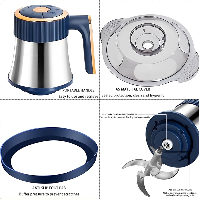 Premium Stainless Steel Food Chopper