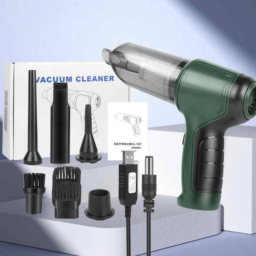 Handheld Mini Vacuum Cleaner – Portable Cordless Dust & Debris Cleaner